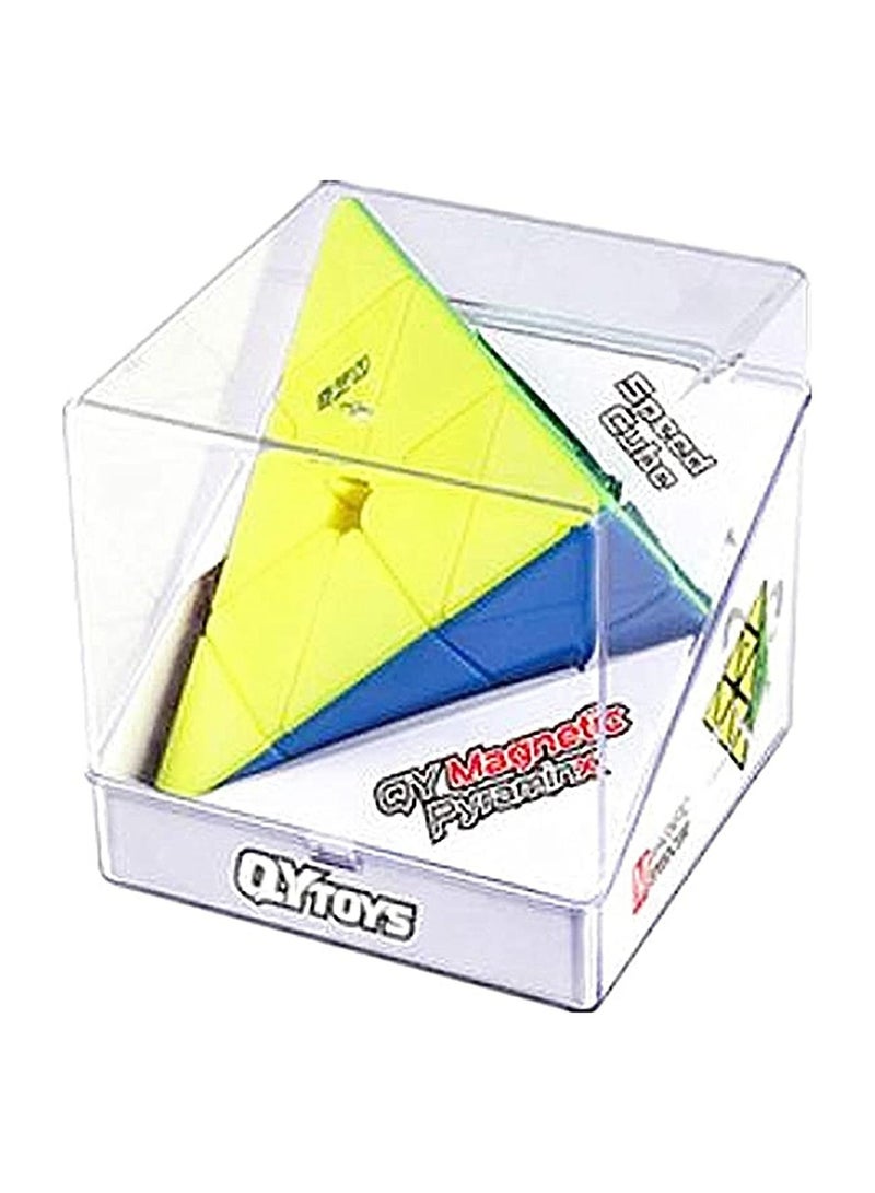 QiYi MS Pyraminx Magnetic Stickerless Speed cube - Image 2