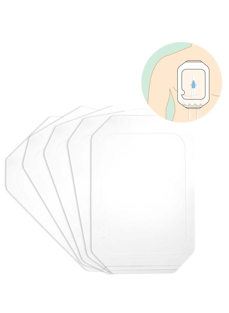 SYOSI Transparent Film Dressing 4"x4 3/4”(10cm x 12cm), Adhesive Wound Cover Bandage Tape Waterproof Wound Seal for Swimming, Post Surgical, Scar Therapy, Medical Supplies, Tattoo Dressings(20pcs)  - Image 1