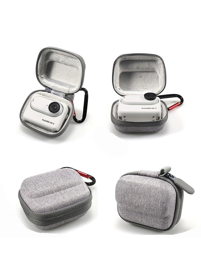 O Ozone Carrying Case for Insta360 GO 3 Action, Mini Storage Bag Portable Protective Case Cover Carrying Shell Box Skin Action Camera Accessories  - Image 2