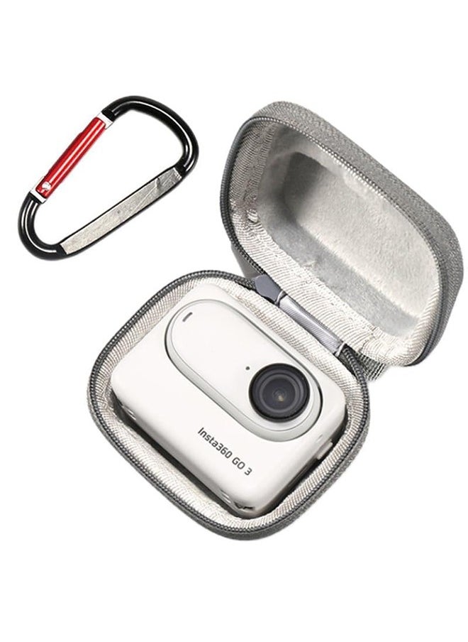 O Ozone Carrying Case for Insta360 GO 3 Action, Mini Storage Bag Portable Protective Case Cover Carrying Shell Box Skin Action Camera Accessories  - Image 1