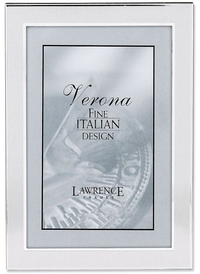 Lawrence Frames Brushed Silver 4 by 6 Metal Picture Frame - pzsku/ZA1834D5E5A5397504F5BZ/45/_/1731077978/ee66ab12-f2fc-460f-b9e5-4cea633c18bc