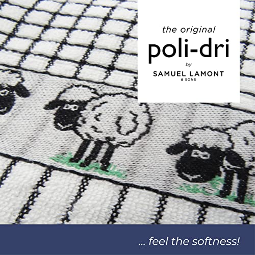 Samuel Lamont Poli Dri 100% Cotton Dish Towel - Black Sheep - Image 4