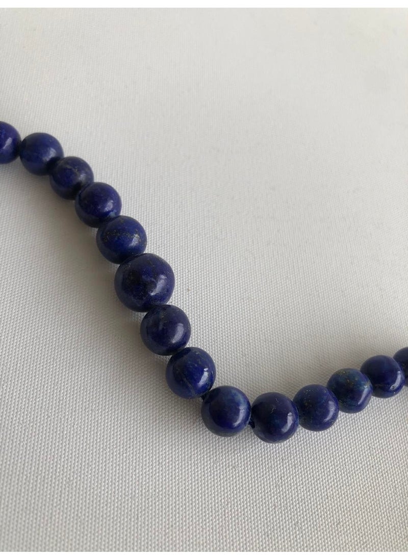 Hasyılmaz - Natural Lapis Lazuli Stone Variable Size Series 6-12MM - Image 1
