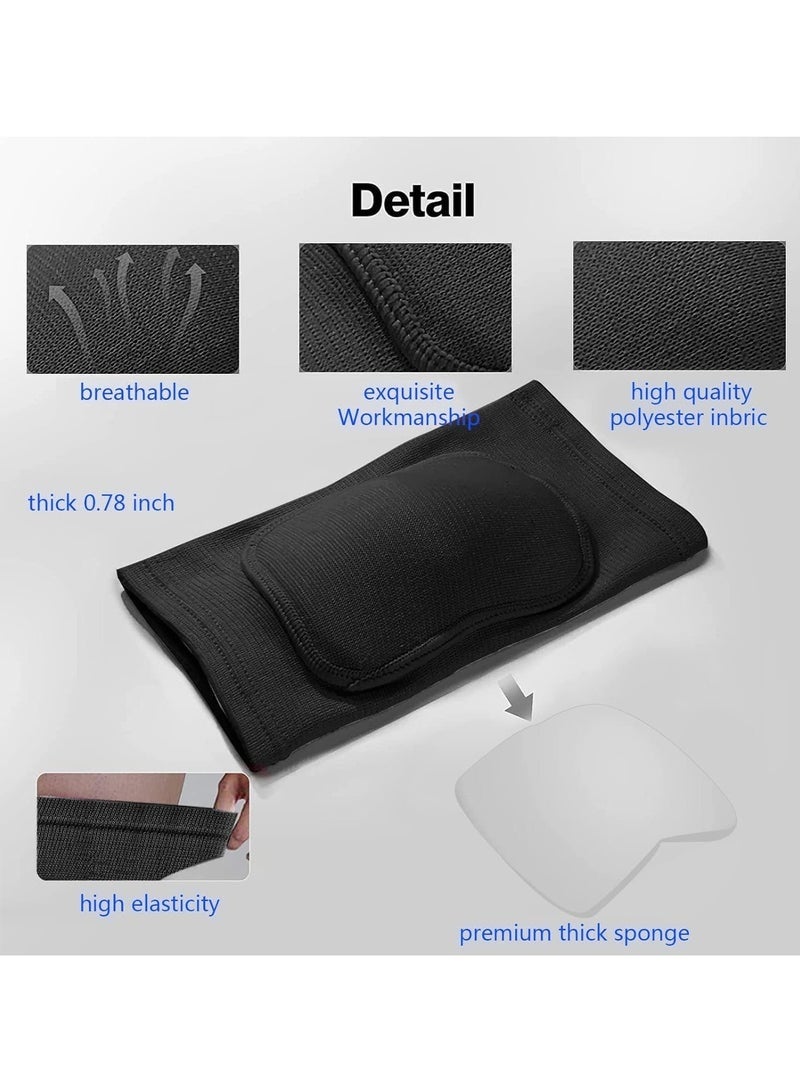 عبوة من دعامتين لدعم الركبة مع أكمام ضاغطة لتمزق الغضروف المفصلي، والتهاب المفاصل، وتخفيف آلام المفاصل. بطانة متينة من مادة إي في إيه للرقص، والمصارعة، والكرة الطائرة، وكرة السلة، والجري، وركوب الدراجات، بمقاس متوسط. - Image 4