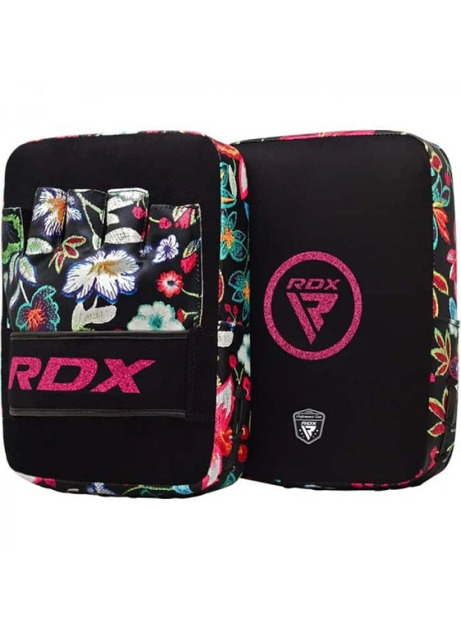 RDX FL3 Floral Women Boxing Training Punch Mitts - Image 3