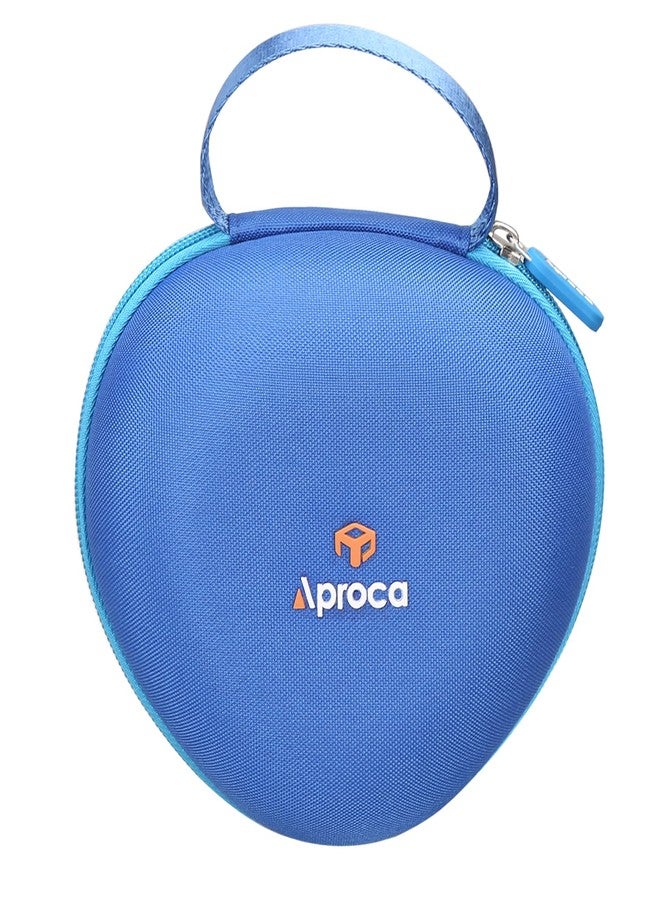 Aproca Kids Headphones Case Compatible with iClever BTH12 / HS19 / BTH26 Kids Bluetooth Headphones, Storage Hard Bag - Blue (Case Only) - Image 3