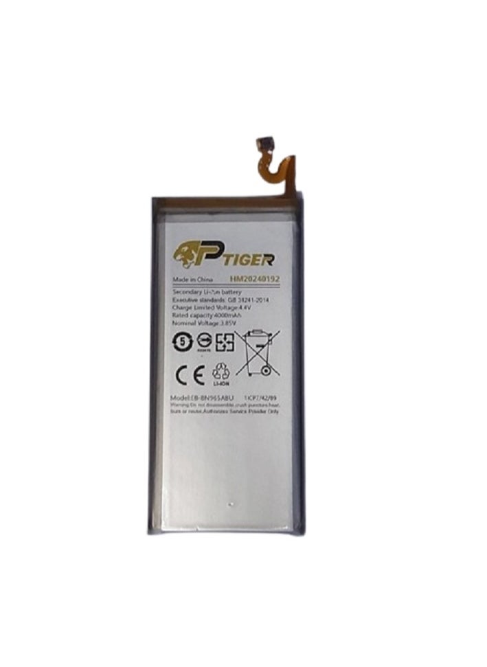 TIGER For Samsung Galaxy NOTE 9.High-capacity Lithium Cobalt Oxide Lithium-ion Safe and reliable stable performance long Standby Time Long Lasting Battery - pzsku/ZA183E1904419FDCB82F2Z/45/_/1740741749/2ff2bb20-49f2-4941-a7d7-fdf7a380eb33