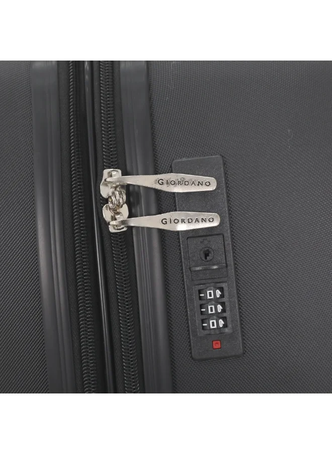 جيوردانو GIORDANO 20-Inch Hardside Carry-On Luggage with Spinner Wheels – Lightweight Durable Travel Suitcase with Telescopic Handle & Combination Lock