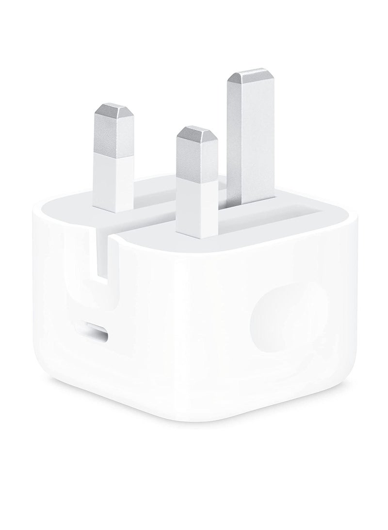LEDIN USB C Adapter, 20W Fast Charging Wall Adapter Foldable PD Charger Compatible with iPhone 12 Pro Max, iPhone 11 Pro Max, iPhone SE, iPad, and More - Image 1