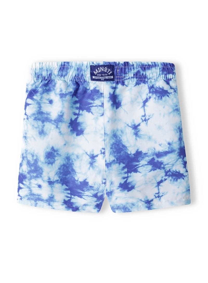 MINOTI Boys' Swim Shorts with Elastic Waist and Adjustable Drawstring  - Image 2