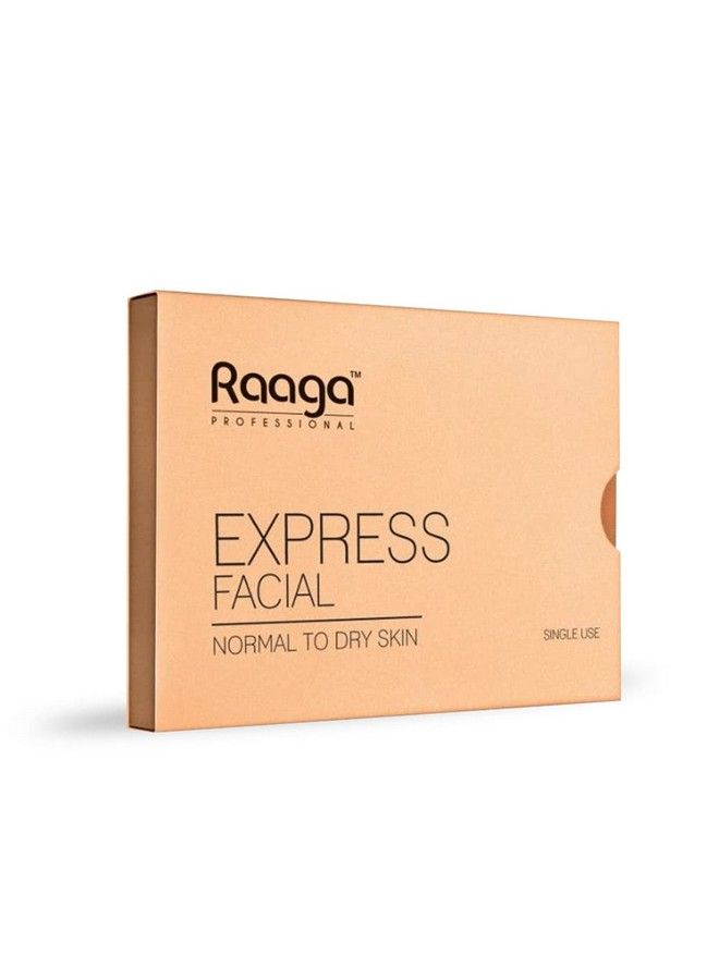 RAAGA PROFESSIONAL Express Facial Kit (1+1) ; Normal To Dry Skin; One Time Facial Kit With 6 Sachets 35Gm - Image 1