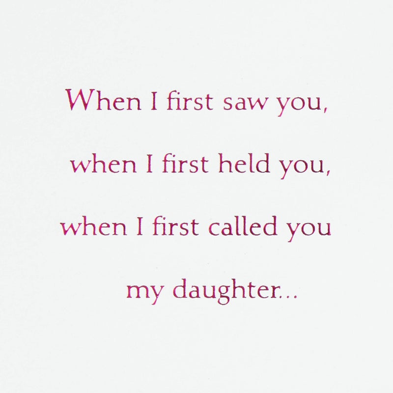 Hallmark Birthday Card for Daughter (Heart Cutout) - Image 3