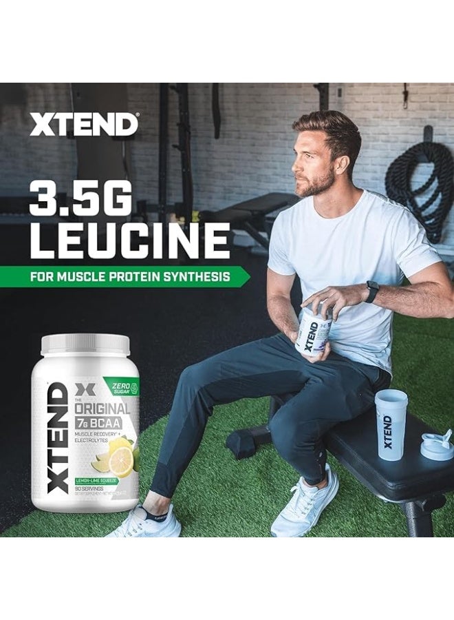 XTEND Original BCAA Powder Lemon Lime 90s - Image 3