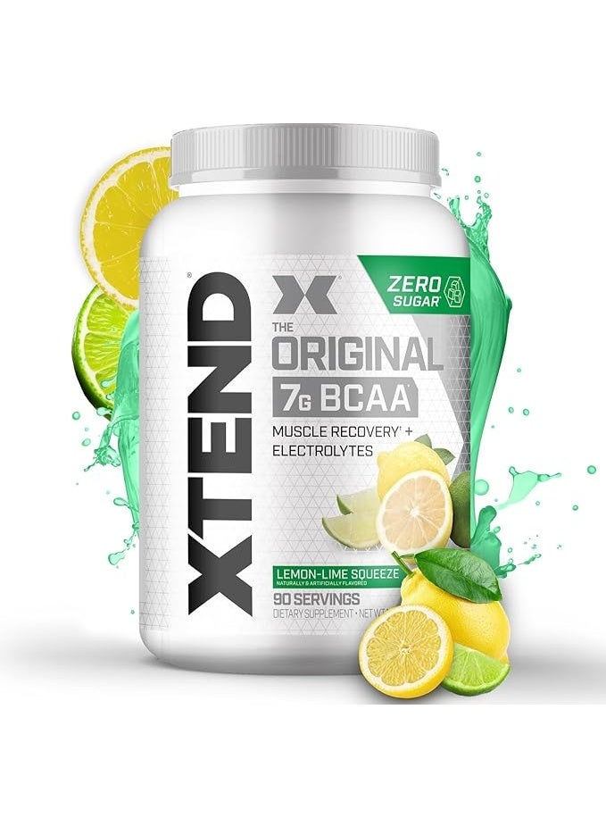 XTEND Original BCAA Powder Lemon Lime 90s - Image 1