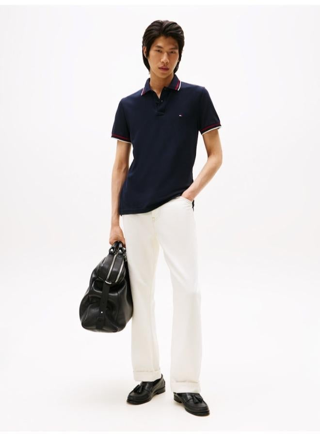تومي هيلفيغر بولو سليم فيت بشعار - Image 1