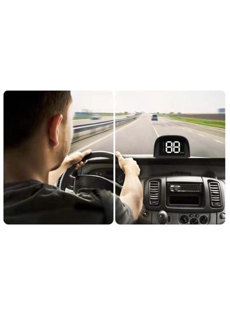 Digital Car HUD Speedometer Head Up Display KM/MPH