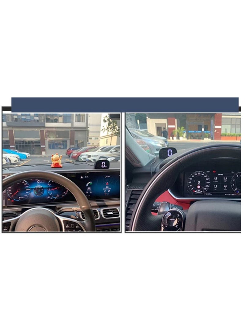Digital Car HUD Speedometer Head Up Display KM/MPH