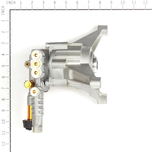 Simpson طقم مضخة غسيل ضغط بديل عمودي من OEM Technologies 90025، 2400 PSI، 2.0 GPM، عمود 7/8"، يشمل الأجهزة وأنبوب السيفون، للآلات السكنية والصناعية التي تعمل بالغاز - Image 3