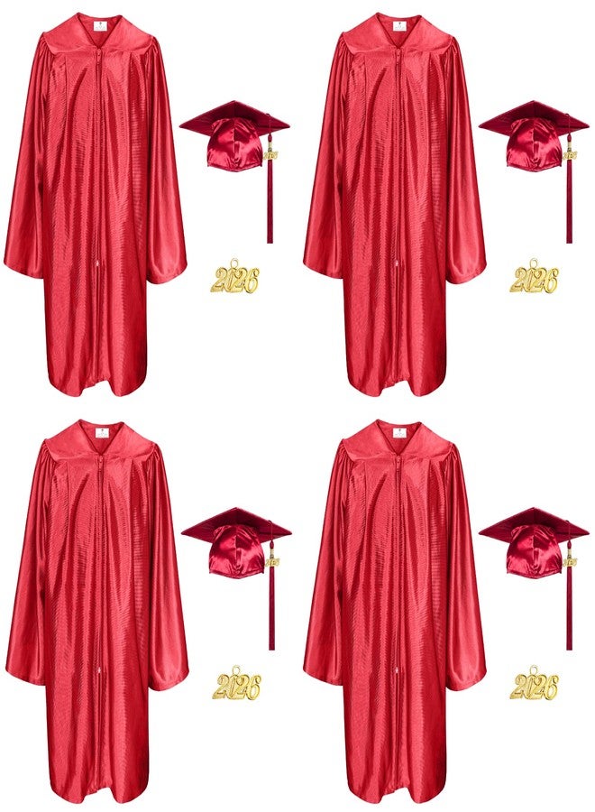 GAMYPET 4Pcs 2026 2027 Kindergarten Knit Graduation Gown Sets for Unisex Preschool Kids - Image 1