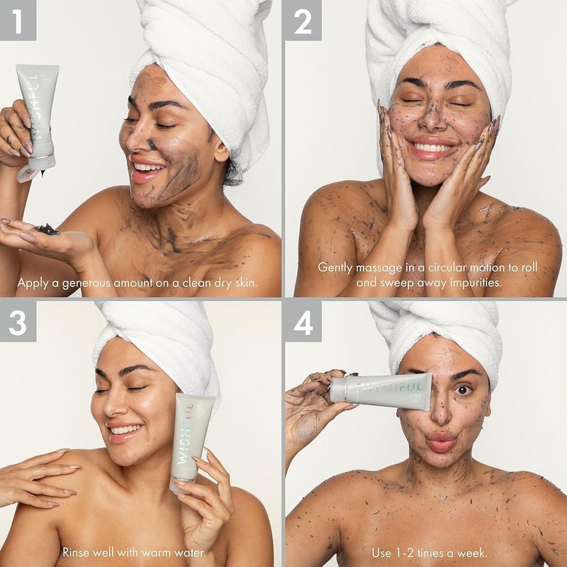 Well-engineered versatile build Yo Detox Charcoal Face & Body Enzyme Scrub 3.38 oz/ 100 mL General purpose design - Image 1