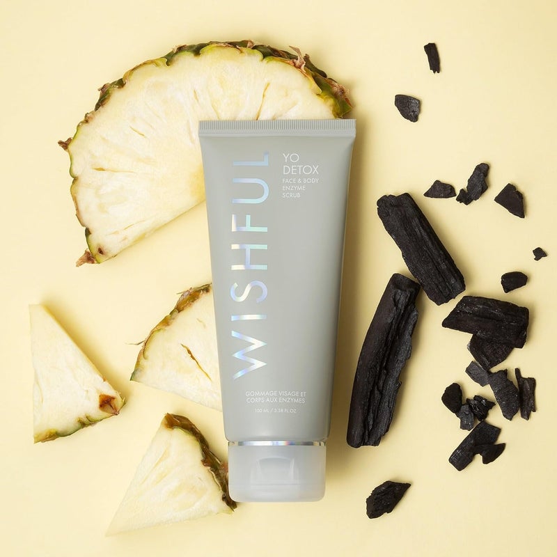Well-engineered versatile build Yo Detox Charcoal Face & Body Enzyme Scrub 3.38 oz/ 100 mL General purpose design - Image 4