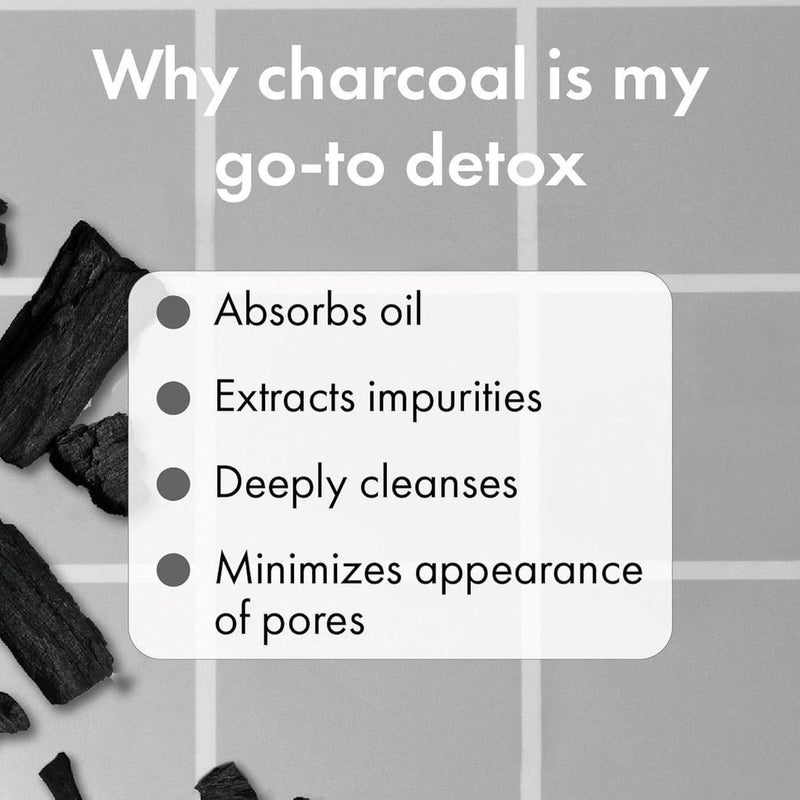 Well-engineered versatile build Yo Detox Charcoal Face & Body Enzyme Scrub 3.38 oz/ 100 mL General purpose design - Image 5