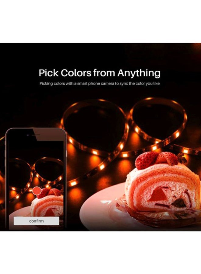 NIBEMINENT L1 RGB Dimmable Waterproof WiFi Flexible Strip Light For Alexa Google Home Black - Image 3