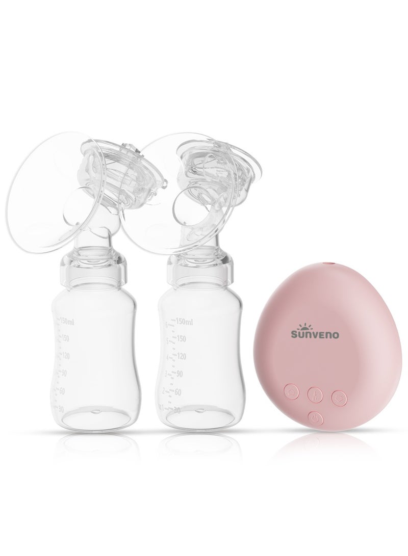 صنفينو Automatic Dual Breast Pump with Controller - White - Image 3