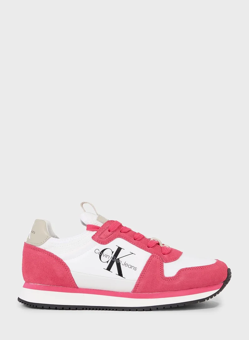 Calvin Klein Jeans Runner Sock Lace Up Sneakers