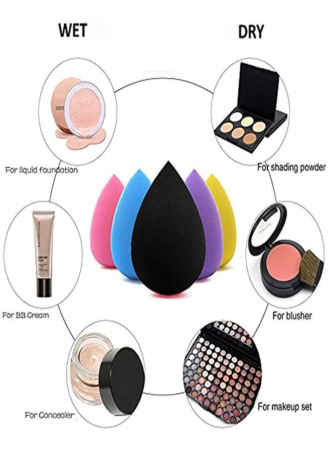 Calitate24 Beauty Blender Facial Makeup Sponge Face Powder & Foundation Puff Cream Blending Sponge for Face & Neck Makeup - Image 4