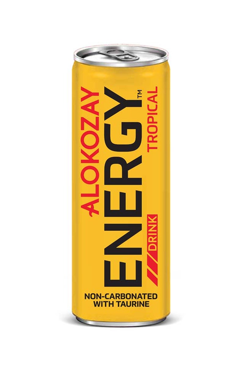 Alokozay Energy Tropical Can 250ml - Image 1