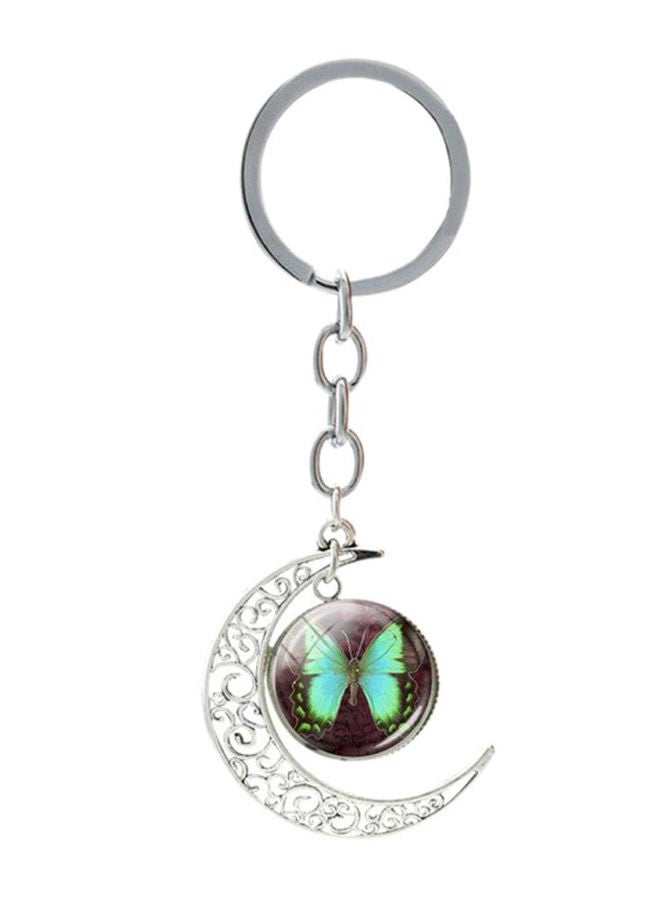 NIBEMINENT Crescent Moon Shaped Keychain