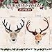 Arrowbash 2 Pack 13 the Elk Plush Stuffed Animal Wall Mount Plush Stuffed Animal Taxidermy Head for Christmas Home Wall Decoration AdultDeer Head - Image 4