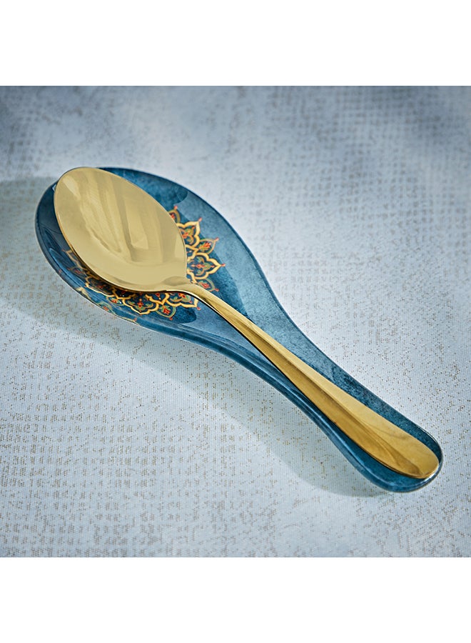 Home Box Treasure Spoon Rest with Flat Base 21x1.4x7.5 cm - Image 1