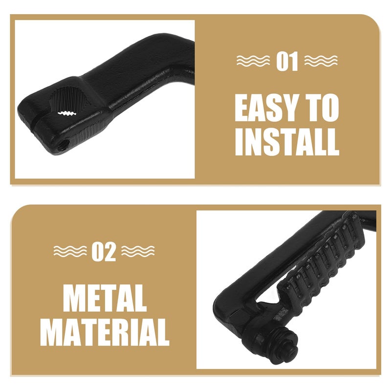 Motorcycle Engine Kick Start Lever 50cc 80cc Lightweight Rear Stand Support 380g - Image 4