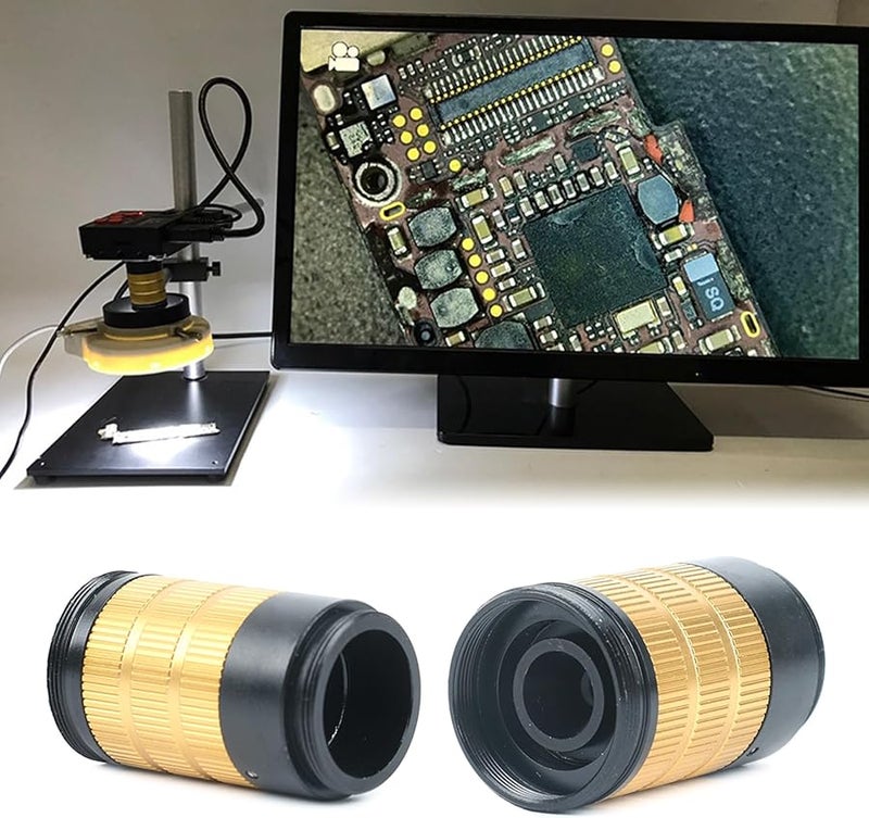 Professional Metal Extended Working Video Inspection Lens Wide Field Of View - Image 3