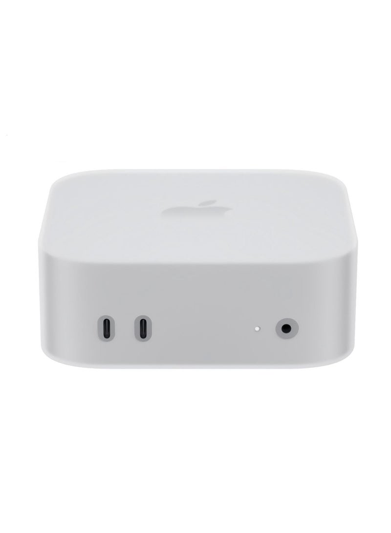 Computer Host Dustproof M4/M4 Pro Anti-Drop Silicone Protective Cover Featuring Enhanced Shock Absorption And Precision Cutouts for 2024 new Mac mini (Transparent)  - Image 2