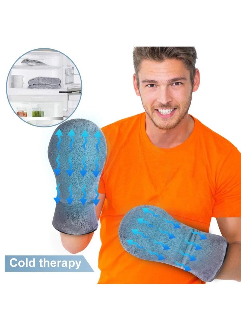 Ru syanl - Heated Mitts for Arthritis and Hand Therapy Microwavable Hand Warmer for Unisex in Cases of Stiff Joints Trigger Finger Microwavable Therapy Mittens - Image 1