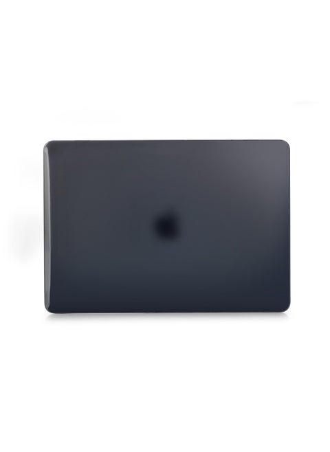 Suitable For Macbookpro Protective Case 13 Inch For Apple Computer Protective Case Air Shell Transparent Paste 16 Crystal Shell-Color:Black-Applicable Models:13pro Reitna (a1425/a1502) Hollow