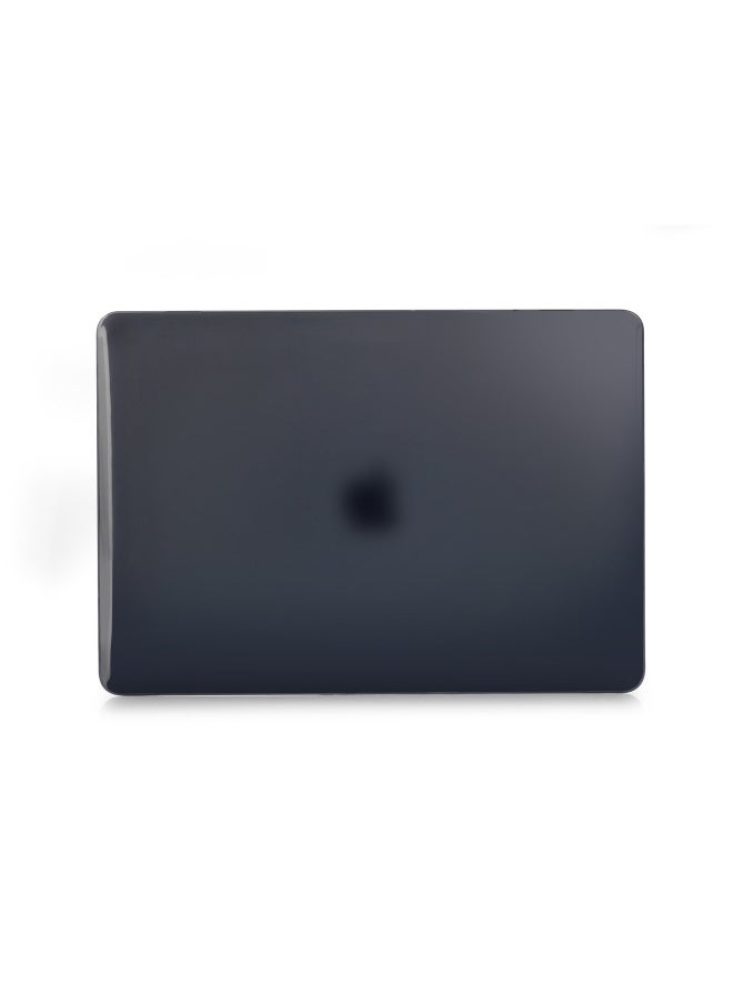 Generic Suitable For Macbookpro Protective Case 13 Inch For Apple Computer Protective Case Air Shell Transparent Paste 16 Crystal Shell-Color:Black-Applicable Models:13pro Reitna (a1425/a1502) Hollow  - Image 1