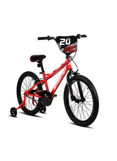 Spartan Spartan 20" Cyclone Kids Bicycle w/ Training Wheels Red  - Image 1