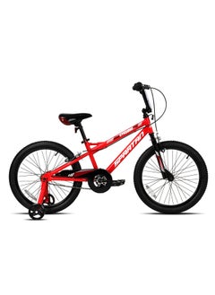 Spartan Spartan 20" Cyclone Kids Bicycle w/ Training Wheels Red  - Image 2