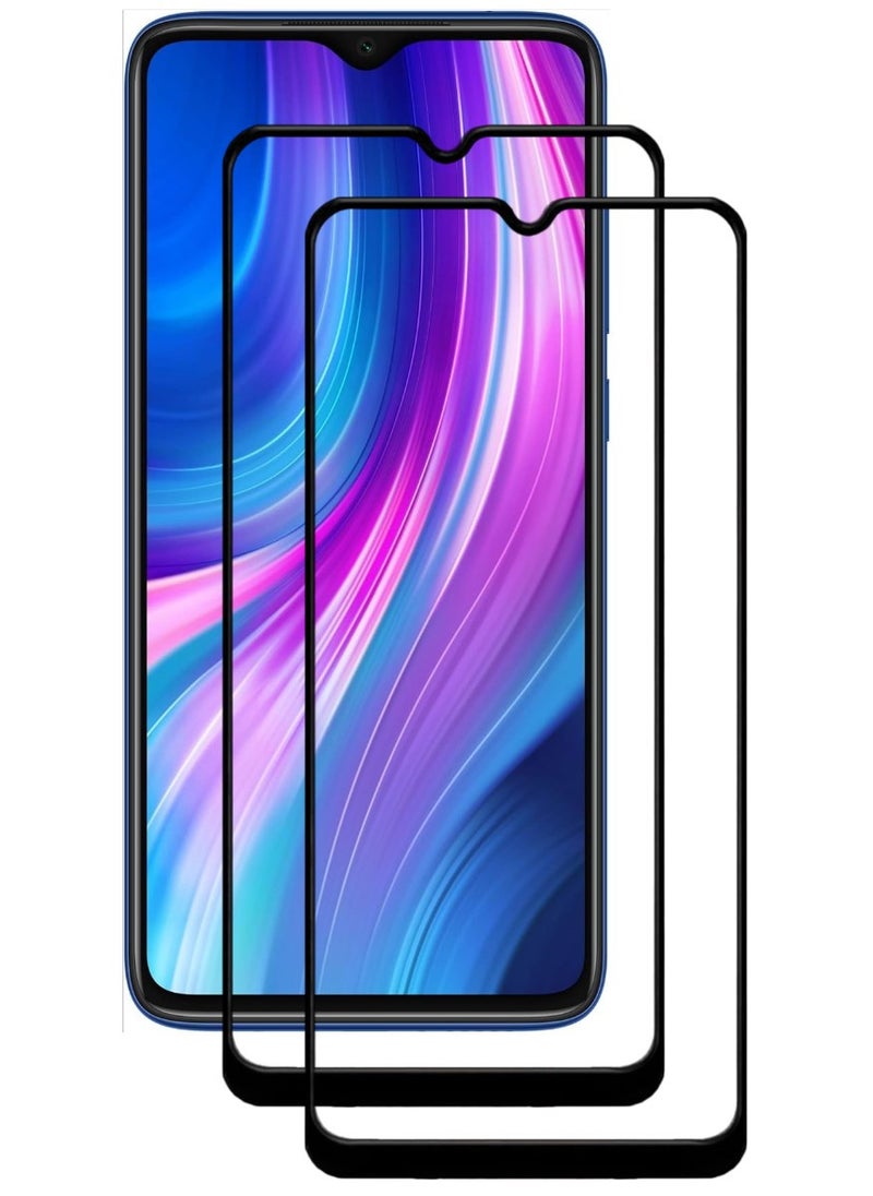 ACLIX 2 Pieces Antistatic ESD Dustproof Premium Quality High Definition Tempered Glass Screen Protector Designed For Xiaomi RedmiNote 8 Pro - Image 1