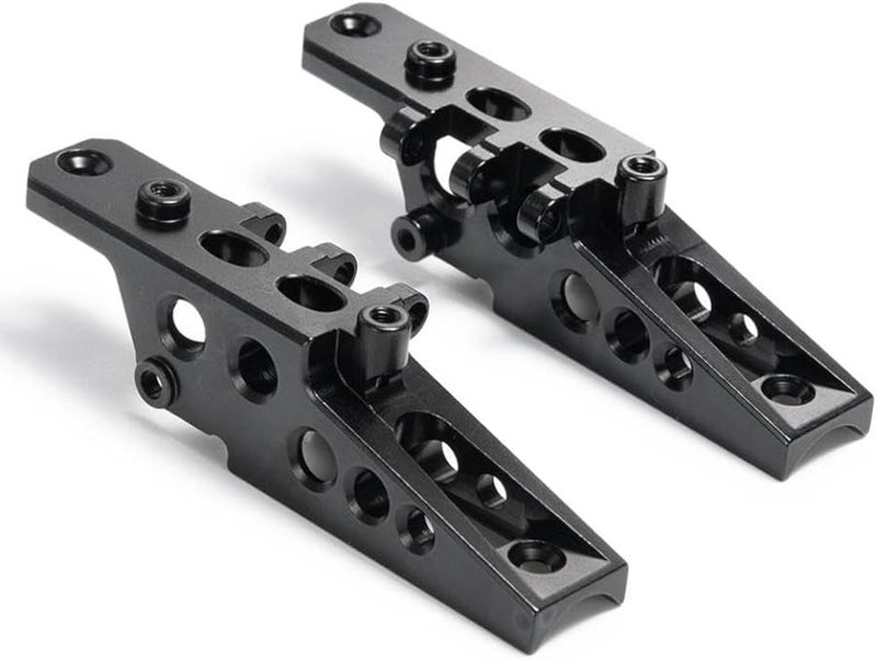 Black Front Rear Axle Shock Link Mount Compatible With 1 10 Scale RC Crawler Models - Image 2