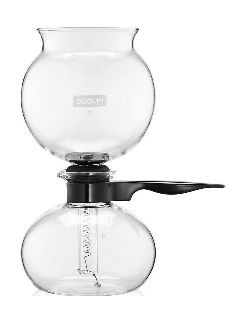 Bodum 34 oz Pebo Vacuum Coffee Maker High Heat Borosilicate Glass Black