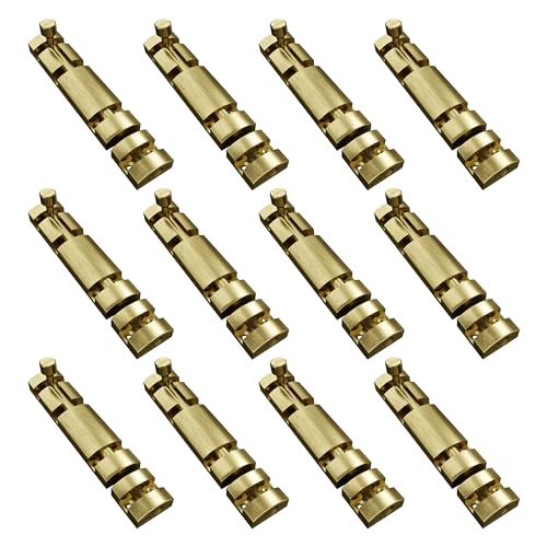 Atlantic 4 Inch Zaylo Tower Bolt for Doors & Windows | Antique Finish Aluminium Kundi/Chitakni Door Latch for Main Door, Bathroom & Bedroom | Heavy Duty Tower Bolt (Pack of 12) - Image 1