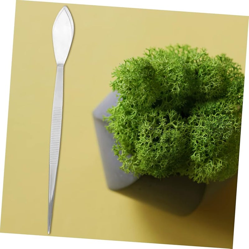 5 Pcs Stainless Steel Bonsai Tweezers Long Plant Craft Tool Set - Image 4