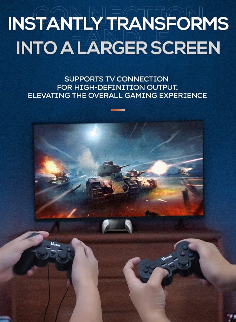 The new PROJECT X handheld game console supports PS1 arcade high-definition output for multiplayer battles, with a wide range of games available