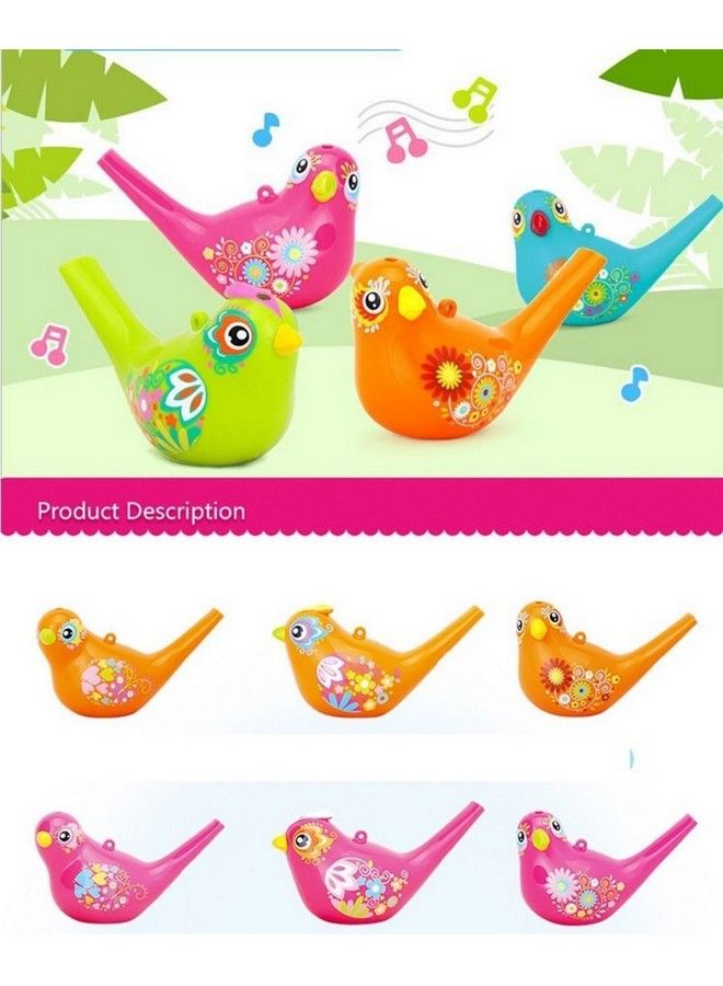 Magicwand Abs Plastic Creative Painting Aquatic Bird Water Whistle【3 Yrs & Up】【Random Color 2 Pcs】 - Image 5