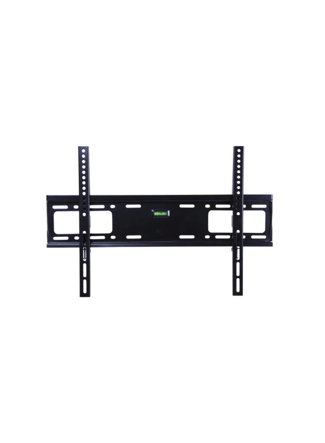 Fixed TV Wall Mount Bracket for 37–80 Inch TVs | Ultra Slim Low Profile Wall Mount | VESA 600×400 mm | Supports Up to 70 kg | Heavy-Duty Steel | Black - Image 1